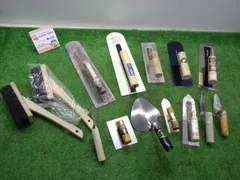 左官鏝丸一水捏ね鏝丸一栗鏝セット売り