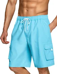 テスラ 水着 サーフパンツ メンズ 夏 UVカット・速乾 海パン ボードショーツ 海水パンツ 水泳パンツ 水陸両用 スイムウェア インナー付き 大きいサイズ