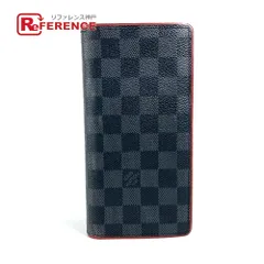 LOUIS VUITTON ルイヴィトン 長財布 ポルトフォイユ・ブラザ N63254 ダミエグラフィットキャンバス ブラック