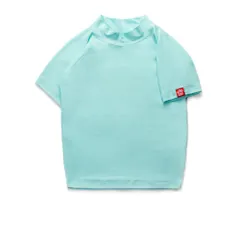 ☆ ライトブルー ☆ 140cm ☆ ラッシュガード ユニセックス ykmms9082 ラッシュガード キッズ 半袖 女の子 男の子 水陸両用 ジュニア ユニセックス 子供 子ども プール 幼稚園 保育園 小学生 おしゃれ かわいい キッズラッシュガード