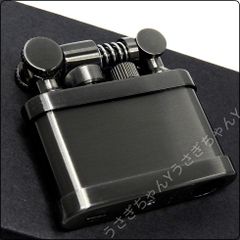 zippo☆両面☆アーガイルメッシュ☆ミラーライン☆ブラック☆ジッポ 