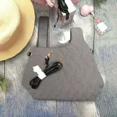 ●MARUZEN  (丸善)  キルティング    手提げBAG    ショルダー紐付き　13162　おしゃれ　かわいい   レディース