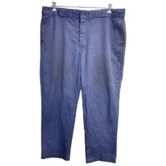Dickies 874 ワークパンツ W42 ディッキーズ オリジナルフィット ビッグサイズ ネイビー 古着卸 アメリカ仕入 2403-521
