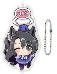 【中古】キーホルダー サトノクラウン(冬制服) UFOつままれアクリルキーチェーン 「ウマ娘 プリティーダービー」