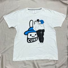 ☆《XL》CUNE キュ ーン Tシャツ キュ ウソネコ カミ 30周年記念