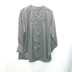 ◇ rectangle 長袖 シャツ サイズF ブラック レディース E  【1407180029590】