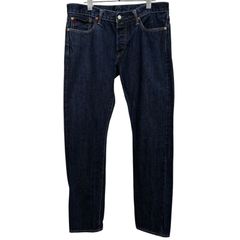 10's Polo Ralph Lauren 5Pocket Denim Pants y2k ラルフローレン ポロラルフローレン ポロバイラルフローレン ポロスポーツ RRL ダブルアールエル リジッドデニム 真紺 耳付き 赤耳