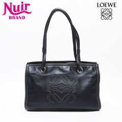 LOEWE ロエベ トートバッグ ショッパーバッグ ハンドバッグ ロゴ レザー　アナグラム