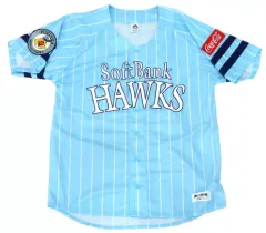 【中古】衣類その他(男性アイドル) 福岡ソフトバンクホークス 鷹の祭典2019専用ユニフォーム(レプリカ) ライトブルー Lサイズ 「鷹の祭典2019」 来場者特典