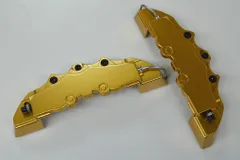 訳あり　キャリパーカバー／ゴールド　左右セットのサムネイル