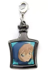 【中古】キーホルダー・マスコット(キャラクター) 灰原哀B(背景青) 「劇場版 名探偵コナン 純黒の悪夢 メタルチャームコレクション」