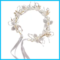 【最短発送】女の子 写真撮影 プレゼント 和装 披露宴 髪飾り 髪飾り 結婚式 卒業式 入学式 ヘアアクセサリー 花冠 リボン 花飾り パール カチューシャ 花 YFFSFDC