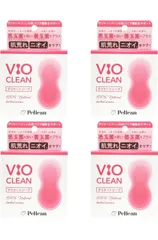 ペリカン石鹸 VIO CLEAM デリケートソープ 80g 4個セット