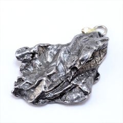 カンポデルシエロ 隕石 12.0g 鉄隕石 原石 ネックレス ペンダント トップ アクセサリー P2550