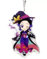 【中古】キーホルダー・マスコット(キャラクター) 胡蝶しのぶ 「鬼滅の刃×ufotable cafe DINING ハッピーハロウィン 第2弾 ランダムアクリルチャーム」 