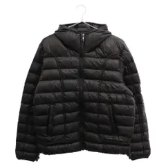 DIESEL (ディーゼル) フード付き パデッド 中綿ジャケット ブラック A06145のサムネイル