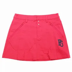 PEARLY GATES パーリーゲイツ ゴルフ ウェア スカート ミニ ボトムス サイズ1 M ピンク レディース 【中古】