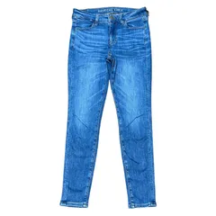 AMERICAN EAGLE JEGGING スキニーデニム ブルー サイズ4S レディースS アメリカンイーグル