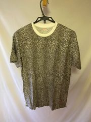 Supreme×Hanes  シュプリーム　コラボ　Tシャツ　ヒョウ柄