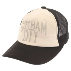 NUMBER (N)INE (ナンバーナイン) GOTHAM CITY メッシュキャップ 帽子 ブラック/ホワイトのサムネイル