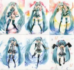 【中古】クリアファイル 初音ミク KEIさんA4クリアファイル6枚セット 「初音ミク -Project DIVA- シリーズ」