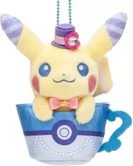 【中古】ぬいぐるみマスコット・ぬいぐるみバッジ ピカチュウ(オス) ぬいぐるみマスコット PokeNeco DOLCE 「ポケットモンスター」