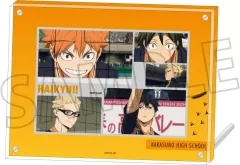 【中古】グッズセット 烏野高校 アクリルフォトフレーム＆ブロマイドセット 「ハイキュー!!」