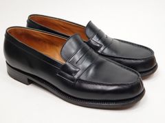 602 / 1002 美品 JMウエストン （レディース）180ローファー ブラック カーフ 4C