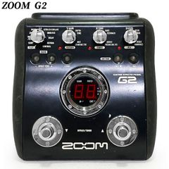 ZOOM エフェクター ズーム ギター マルチ エフェクター ZOOM G2 完動品 動作確認 楽器 機材 中古品 ユーズド 匿名配送 ジャパン ブランド 日本国内流通の正規品です 箱 説明書 アダプタ 付き 小型 ギターペダル ディストーション アンプ
