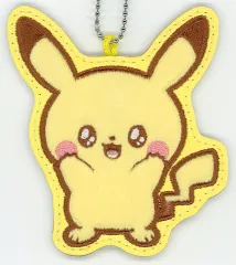 【中古】キーホルダー ピカチュウ ワッペンチャーム 「一番くじ ポケピース ～“PEACE”なおさいほうのひととき～」 H賞
