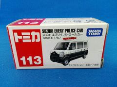 トミカ No.113 スズキ エブリイ パトロールカー - メルカリ