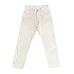 希少 MADE IN USA製 90s LEVI'S BIG E 白タブ 555 バレンシア工場製 コーデュロイパンツ アイボリー W29-L34サイズ
