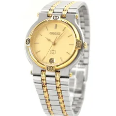 美品 稼働中 GUCCI グッチ シルバー/ゴールド 9000M OH済 2025年最新】グッチ 9000Mの人気アイテム - メルカリ