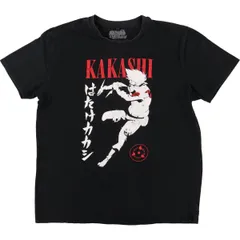 古着 NARUTO SHIPPUDEN ナルト疾風伝 はたけカカシ アニメ キャラクタープリントTシャツ メンズL相当/eaa531922