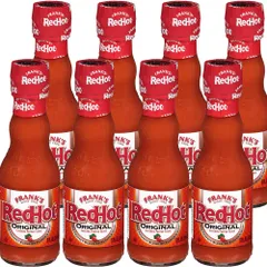 フランクス レッドホット ソース オリジナル１４８ｍｌ ８本セット 全米NO１ホットソース アメリカ ハンバーガー ホットドッグ [並行輸入品] のサムネイル