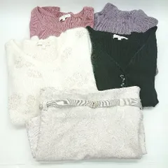 ◇ 《 PROPORTION BODY DRESSING まとめ売り5点セット サイズ混合 カジュアル ニット スカート レディース 》 E  【1405140039924】