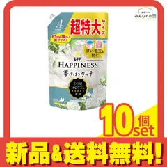 レノアハピネス 夢ふわタッチ 上品で心地よいホワイトティーの香り 1285mL (詰め替え用) 10個セット まとめ売り