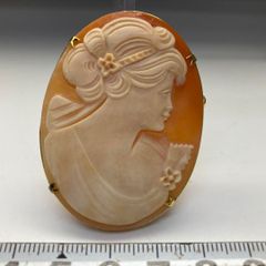 ブローチ スズラン すずらん ホワイト 天然素材 レトロ 細工 - メルカリ