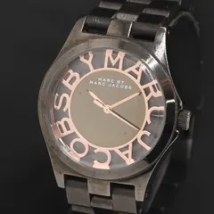 稼働 QZ マークバイマークジェイコブス MBM3254 ミラー文字盤 レディース腕時計 2000000 NSK KRK