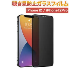 iPhone14/iPhone13 /iPhone 13/ iPhone 12 /mini / Pro /Pro MaXガラスフィルム 覗き見防止 日本旭硝子製 プライバシーフィルム 6.1インチ 強化ガラス 液晶保護フィルム 貼り付け簡単 疲れ目軽減