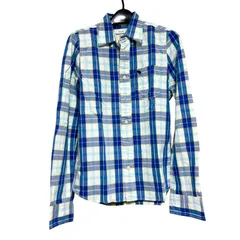 Z1352 abercrombie NEWYORK アバクロンビーニューヨーク 長袖シャツ チェック メンズ XLサイズ