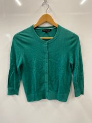 nh1017⚫︎BANANA REPUBLIC⚫︎バナナリパブリック⚫︎ニット⚫︎カーディガン⚫︎sizeS⚫︎緑