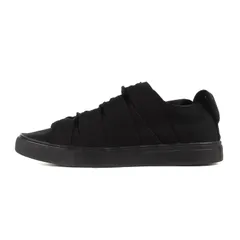 Yohji Yamamoto ヨウジ ヤマモト サイズ:3 17SS バンテージ キャンバス ローカット スニーカー BANDAGE SNEAKER TN17S-061 ファットレース POUR HOMME プールオム ブラック 黒 ローカット 日本製のサムネイル
