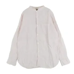 DJANGO ATOUR　ジャンゴアトゥール　ストライプリネンシャツ　S　極美品 Django Atour / ANOTHERLINE / CLASSIC FRENCHWORK STANDCOLLAR