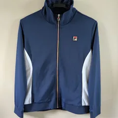 FILA  フィラ  テニス  ウェア  トラックジャケット  Мサイズ  中古美品  紺白