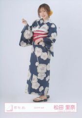 櫻坂46 松田里奈 2025年浴衣 生写真 ヒキ - メルカリ