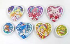 アイカツ！ プリパラ ガーデンパーティー ハート型缶バッジ 10個セット