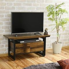 直接受渡・埼玉】ハンドメイド テレビボード アンティーク調