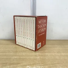 ▲01)【同梱不可】マイヤーズポケット百科事典 全10巻セット/Meyers Taschen lexikon.../B.I. TASCHEN BUCH VERLAG/独文書/ドイツ語洋書/A