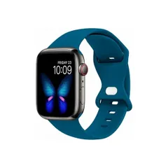 Tighesen Apple Watch バンド アップルウォッチ バンド (パシフィックグリーン, 42/44/45/49mm M/L)